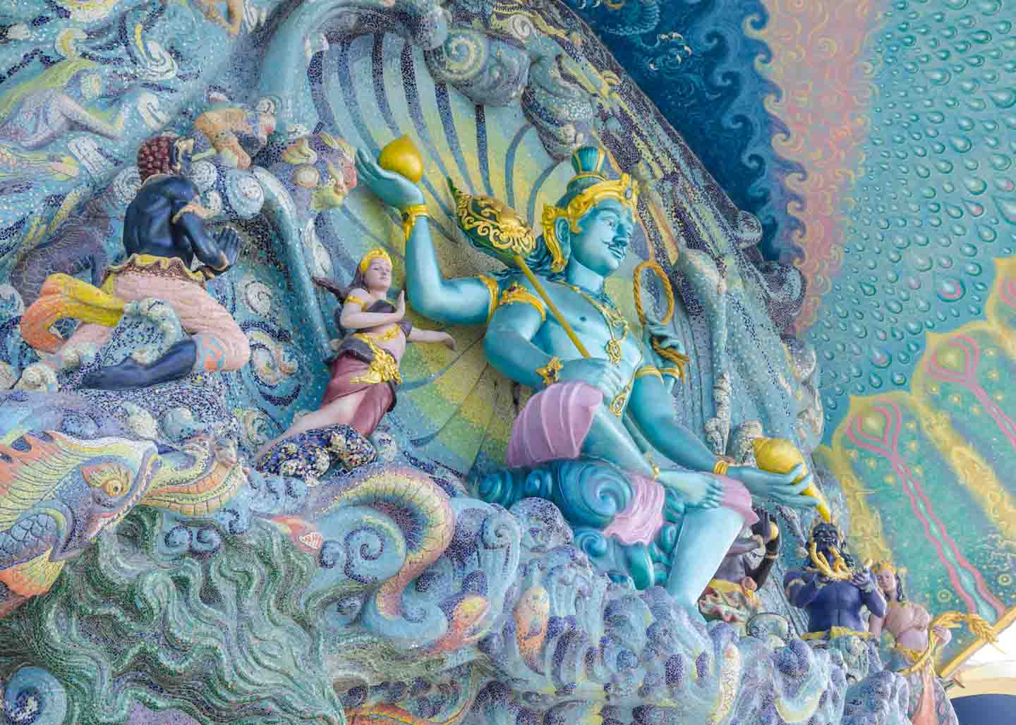 A devotee's Resolution. God's manifestation